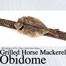 Load image into Gallery viewer, Obidome, Grilled Horse Mackerel –– Unique, inspired by a perfectly grilled horse mackerel