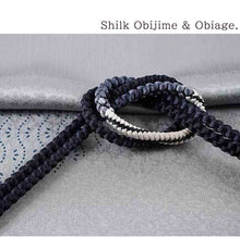 將圖片載入圖庫檢視器 Effortless Elegance tailored Kimono 4 Piece Coordinate Set(Kimono, Obi, Obi-age, Obi-jime)ONE-SIZE