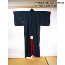 Load image into Gallery viewer, Vintage Japanese Kimono Women's Robe Silk, Bright Yellow,Bokashi-Dye Kimono (Soft Gradient Effect)