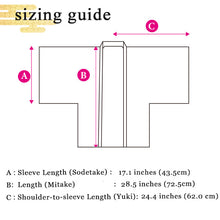 Load image into Gallery viewer, Vintage Haori Kimono Jacket Silk, Orange base, Diamond Grid (Hishikōshi)