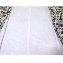 Load image into Gallery viewer, Vintage Haori Kimono Jacket Silk, White(ivory) base, Seasonal Flowers ,Chrysanthemum, Maple, Pine, Plum