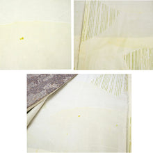 画像をギャラリービューアに読み込む, Vintage Haori Kimono Jacket Silk, Dusky Purple base, hrysanthemum and Arabesque Motif