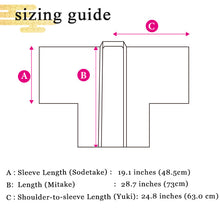 画像をギャラリービューアに読み込む, Vintage Haori Kimono Jacket Silk, Green base, Colorful Geometric Pattern