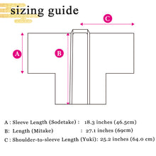 画像をギャラリービューアに読み込む, Vintage Haori Kimono Jacket Silk, Pink Gradient base, Flowing Water and Leaves