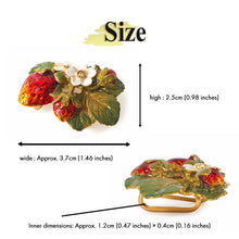 画像をギャラリービューアに読み込む, Obidome, Juicy Strawberry –– Freshly Picked from the Field—A Realistic Strawberry