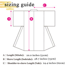 Load image into Gallery viewer, Vintage Haori Kimono Jacket Silk, Baby Pink base, Bamboo Leaves—Symbol of Strength & Growth!