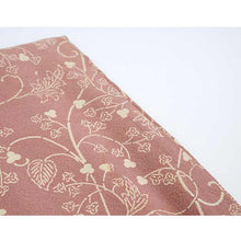 画像をギャラリービューアに読み込む, Vintage Haori Kimono Jacket Silk, Muted Pink, Maples, Classic Arabesque Pattern