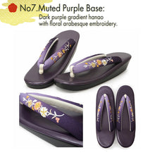 Load image into Gallery viewer, Comfortable Embroidered  Women's Zori Sandals – Step into Japanese Elegance