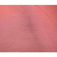 画像をギャラリービューアに読み込む, Vintage Haori Kimono Jacket Silk, Deep Red base, Wave Pattern