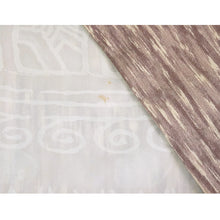 Load image into Gallery viewer, Vintage Haori Kimono Jacket Silk, Dusty Purple base, soft White Gradient Stripes