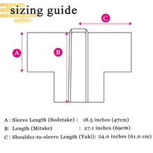 画像をギャラリービューアに読み込む, Vintage Haori Kimono Jacket Silk, Deep Red base, Wave Pattern