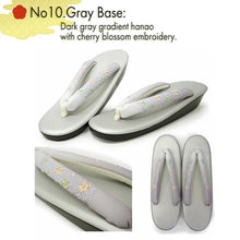 Load image into Gallery viewer, Comfortable Embroidered  Women's Zori Sandals – Step into Japanese Elegance