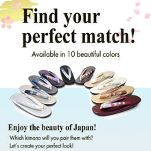 Load image into Gallery viewer, Comfortable Embroidered  Women's Zori Sandals – Step into Japanese Elegance