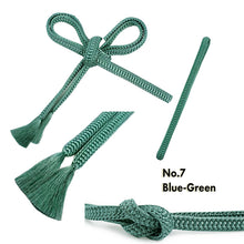 將圖片載入圖庫檢視器 Ladies Obijime ,Bold & Beautiful – Vibrant Kimono Accent