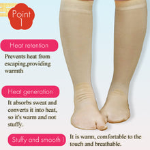 Load image into Gallery viewer, Tabi Inner High Socks Stretch Heat-retaining Fiber Toray Soft-Thermo Heat + Fit