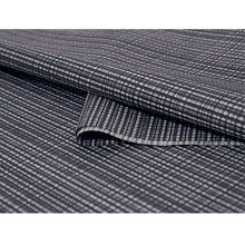画像をギャラリービューアに読み込む, Washable Japanese Kimono Fabric Bolt – White & Deep Navy Madras-Style Check Design – 13-Yard Wide Polyester for Custom Kimono & Sewing