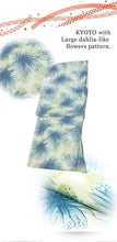 Load image into Gallery viewer, Washable pre-tailored Lined KIMONO【ONE-SIZE】(Large dahlia-like flowers pattern.)