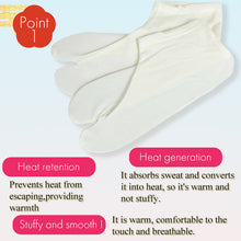 將圖片載入圖庫檢視器 Ultra-Warm Tabi Inner Socks(Ankle Fit) for Kimono & Winter Wear – Soft Thermo Heat-Generating Fabric, Stretch Fit, unisex, Available in M & L Sizes