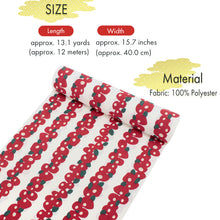 画像をギャラリービューアに読み込む, Washable Japanese Kimono Fabric Bolt – Retro Pop Contrast Design – 13-Yard Polyester Komon Textile for Custom Kimono & Sewing