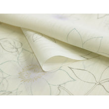 画像をギャラリービューアに読み込む, Washable Japanese Kimono Fabric Bolt – Delicate Clematis Floral Design – 13-Yard Polyester for Custom Kimono & Sewing