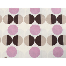 画像をギャラリービューアに読み込む, Washable Japanese Kimono Fabric Bolt – Ivory with Chocolate Brown, Mocha Beige & Pink Polka Dots – 13-Yard Polyester for Custom Kimono & Sewing