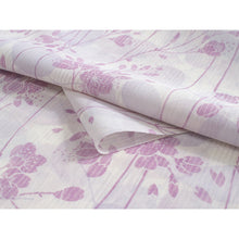 画像をギャラリービューアに読み込む, Washable Japanese Kimono Fabric Bolt – Soft Pink Branch Cherry Blossom Design – 13-Yard Ro Polyester Textile for Custom Kimono & Sewing