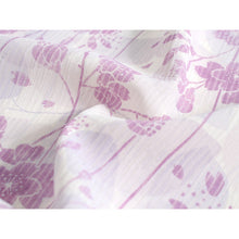 画像をギャラリービューアに読み込む, Washable Japanese Kimono Fabric Bolt – Soft Pink Branch Cherry Blossom Design – 13-Yard Ro Polyester Textile for Custom Kimono & Sewing