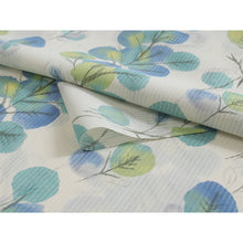 画像をギャラリービューアに読み込む, Washable Japanese Kimono Fabric Bolt – Soft-Tone Rounded Tree Motif Design – 13-Yard Polyester for Custom Kimono & Sewing