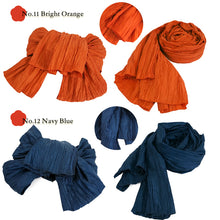 画像をギャラリービューアに読み込む, Soft Crinkle Heko Obi Belt for Yukata – Lightweight, Easy-to-Tie Japanese Obi, 13 Colors, Beginner-Friendly Kimono Accessory