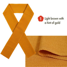 Load image into Gallery viewer, Lamiere Japanese Han-Eri Collar (Vivid Color)– Washable & Colorfast Polyester Haneri for Kimono, 12 Color Options