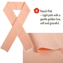 Load image into Gallery viewer, Lamiere Japanese Han-Eri Collar (soft pastel shades)– Washable & Colorfast Polyester Haneri for Kimono, 11 Color Options