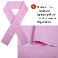 Load image into Gallery viewer, Lamiere Japanese Han-Eri Collar (soft pastel shades)– Washable & Colorfast Polyester Haneri for Kimono, 11 Color Options