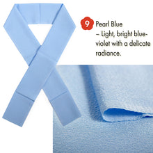 Load image into Gallery viewer, Lamiere Japanese Han-Eri Collar (soft pastel shades)– Washable & Colorfast Polyester Haneri for Kimono, 11 Color Options