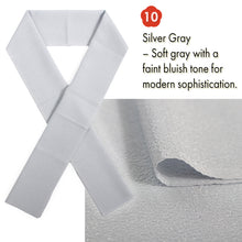 Load image into Gallery viewer, Lamiere Japanese Han-Eri Collar (soft pastel shades)– Washable & Colorfast Polyester Haneri for Kimono, 11 Color Options
