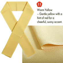 Load image into Gallery viewer, Lamiere Japanese Han-Eri Collar (soft pastel shades)– Washable & Colorfast Polyester Haneri for Kimono, 11 Color Options