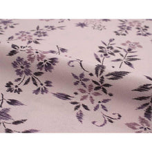 画像をギャラリービューアに読み込む, Washable Japanese Kimono Fabric Bolt – Soft Lavender Floral Design with Chrysanthemum & Maple – 13-Yard Lightweight Textile for Custom Kimono & Sewing