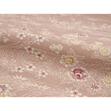 画像をギャラリービューアに読み込む, Washable Japanese Kimono Fabric Bolt – Dusty Pink Flowing Water & Chrysanthemum Design – 13-Yard Lightweight Textile for Custom Kimono & Sewing