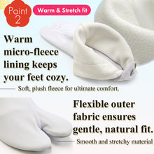 將圖片載入圖庫檢視器 Fleece-Lined Kohaze Tabi – 5-Clasp Warm Japanese Footwear for Kimono & Formal Wear, unisex, S, M, L, 2L, 3L, 4L