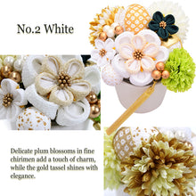 將圖片載入圖庫檢視器 Japanese Hair Accessory Ornament Set for Women, 12-Piece Floral Accessories with Multi-Color Tassel – Perfect for Kimono, featuring peony flowers, Wedding, Graduation & Special Japanese Occasions