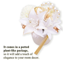 將圖片載入圖庫檢視器 Japanese Hair Accessory Ornament Set for Women, 13-Piece Floral Accessories with Tassel – Perfect for Kimono, Featuring lilies, Wedding, Graduation & Special Japanese Occasions