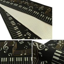 画像をギャラリービューアに読み込む, Reversible Japanese Hanhaba Obi Belt – Easy Tie for Yukata & Kimono, Piano & Earth Rabbit Design, Kiryu Weaving, Made in Japan