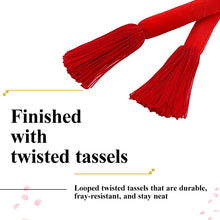 画像をギャラリービューアに読み込む, Silk Maruguke Obijime Kimono Cord for Women, Embroidered Floral Design, Elegant Round Style, Formal Japanese Kimono Accessory, 9 Colors, Made in Japan