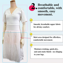 將圖片載入圖庫檢視器 Kimono Slip with Built-In bura Support, Breathable Japanese Undergarment, All-Season Shaping Inner Dress for Kimono & Yukata