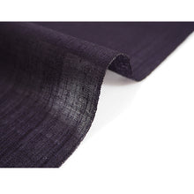 画像をギャラリービューアに読み込む, Washable Japanese Kimono Fabric Bolt – Deep Reddish Purple with Cherry Blossom Design – 13-Yard Sheer Summer Ro Polyester for Custom Kimono & Sewing