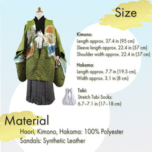 將圖片載入圖庫檢視器 5-Year-Old Boys Shichi-Go-San Kimono, Haori, Hakama Set – 11-Piece Traditional Haori Hakama Outfit for Festivals, Photo Shoots & Gift