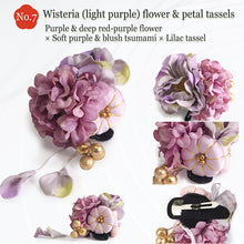 画像をギャラリービューアに読み込む, Versatile Tsumami Floral Hair accessories Ornament for Kids & Adults – Elegant Japanese Flower Hair Accessory