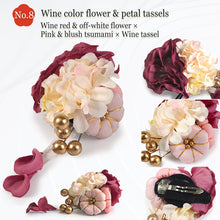 画像をギャラリービューアに読み込む, Versatile Tsumami Floral Hair accessories Ornament for Kids & Adults – Elegant Japanese Flower Hair Accessory