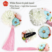 画像をギャラリービューアに読み込む, Versatile Tsumami Floral Hair accessories Ornament for Kids & Adults – Elegant Japanese Flower Hair Accessory
