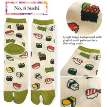 將圖片載入圖庫檢視器 Cute Japanese Tabi Socks for Women – Split-Toe Comfort Socks with Fun Traditional & Pop Designs, Perfect for Kimono or Casual Outfits