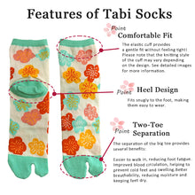 將圖片載入圖庫檢視器 Cute Japanese Tabi Socks for Women – Split-Toe Comfort Socks with Fun Traditional & Pop Designs, Perfect for Kimono or Casual Outfits